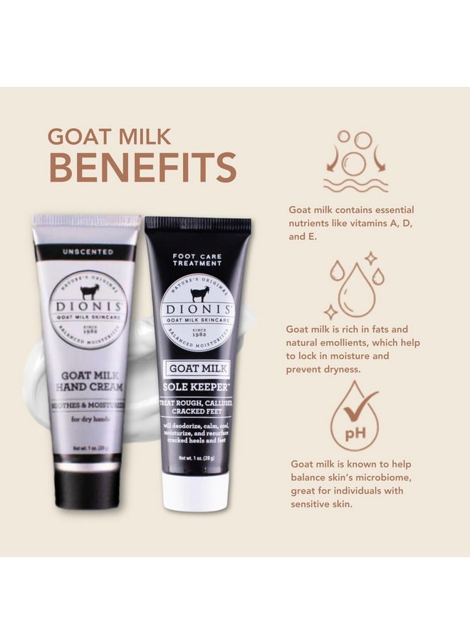 Dionis Intense Hand & Foot Cream Duo - Soft and Smooth Hands and Feet, Intense Moisturizer For Dry Skin and Cracked Heels