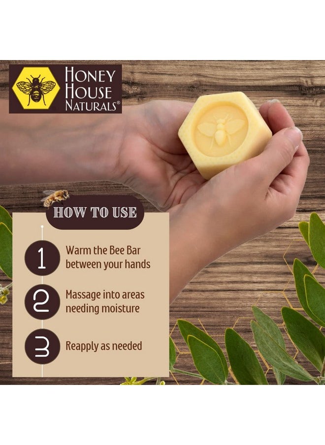 Bee Bar Honey House Naturals Duo - Sweet Honey - Small .6 ounce & Large 2 ounce (Honey)