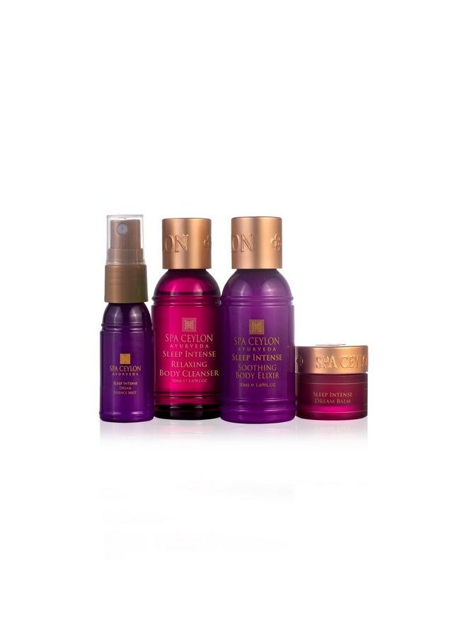 SPA CEYLON Sleep Intense Discovery Set | Ayurvedic Spa Kit for prepare for Sleep | Spa Set