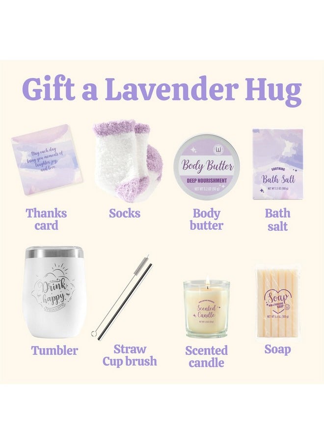 BODY & EARTH Self Care Gifts for Women, Self Care Gifts, Birthday Gifts for Women 6pcs Self Care Gift Basket, Spa Gifts for Women, Mothers Gifts for Mom