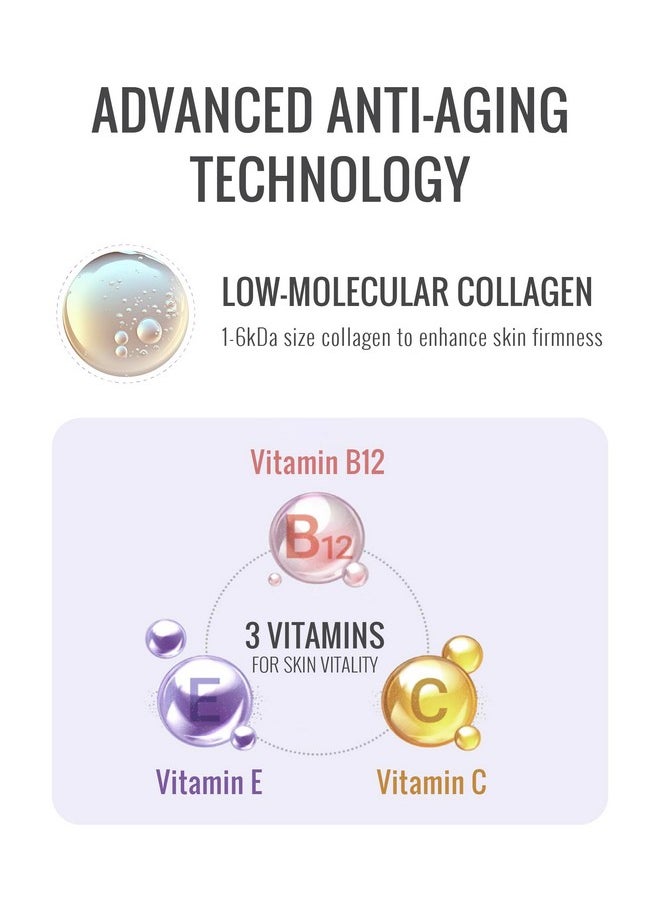 ISA KNOX Age Focus Vital Collagen Skincare Set (14.54 fl oz) - Korean Skincare for Firming, Hydrating, and Nourishing. with Low-Molecular Collagen and Essential Vitamins.