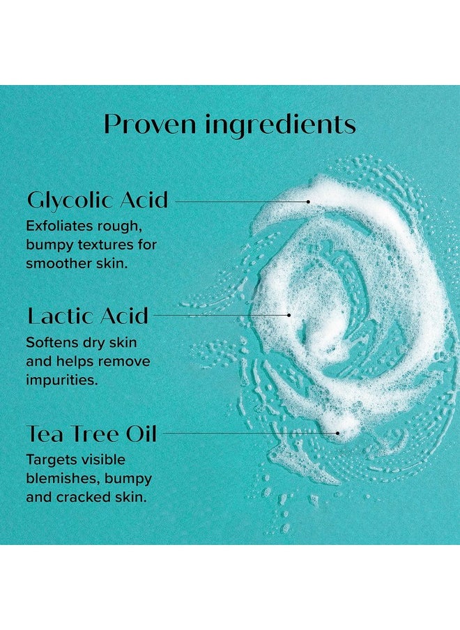 Medix 5.5 Anti Aging Skin Care 3PC Set, Vitamin C Body Cream + Exfoliating AHA Glycolic Acid Foaming Face Wash & Body Wash + 10% AHA Exfoliating Serum For KP Bumps, 3pc Skincare Set