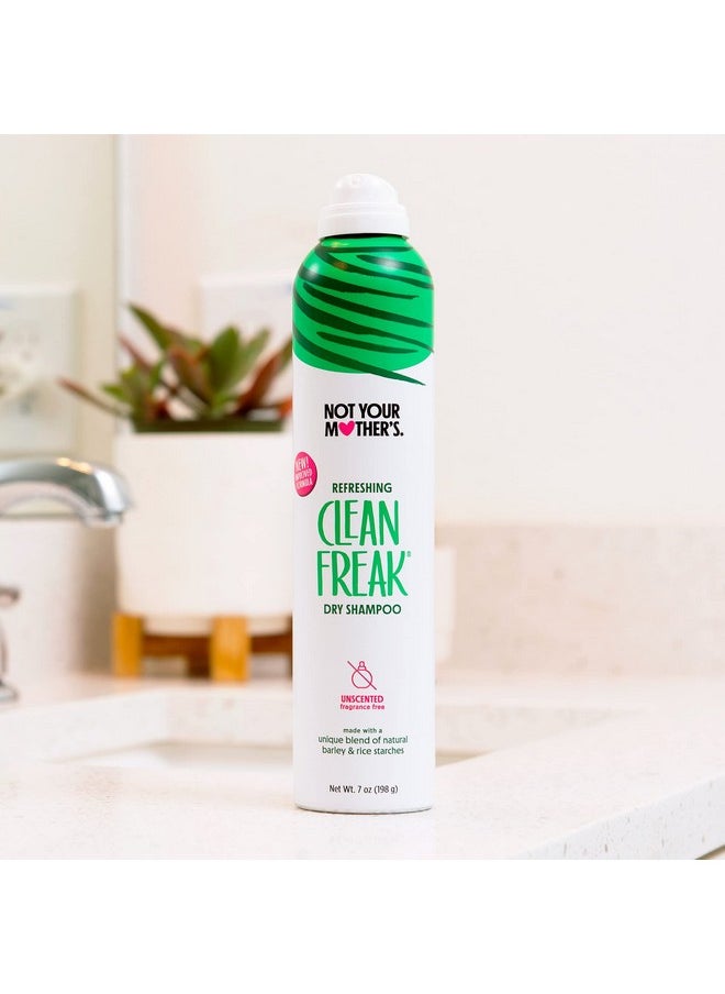 Not Your Mother's Clean Freak Unscented Dry Shampoo (2-Pack) - 12 oz - Refreshing Dry Shampoo - Instantly Absorbs Oil and Odor for Refreshed Hair