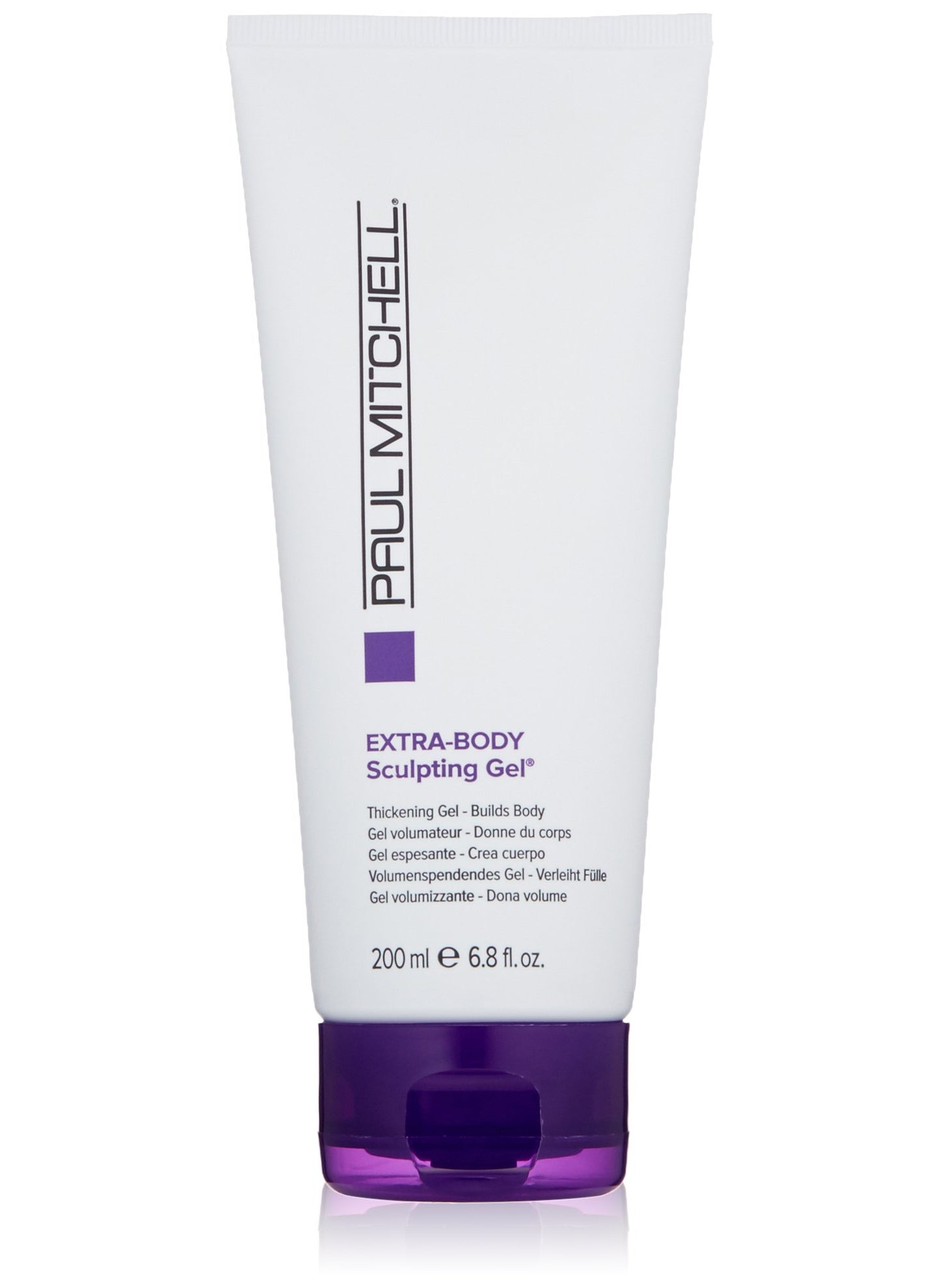 Paul Mitchell Extra-Body Sculpting Gel, Thickens + Builds Body, For Fine Hair, 6.8 fl. oz.