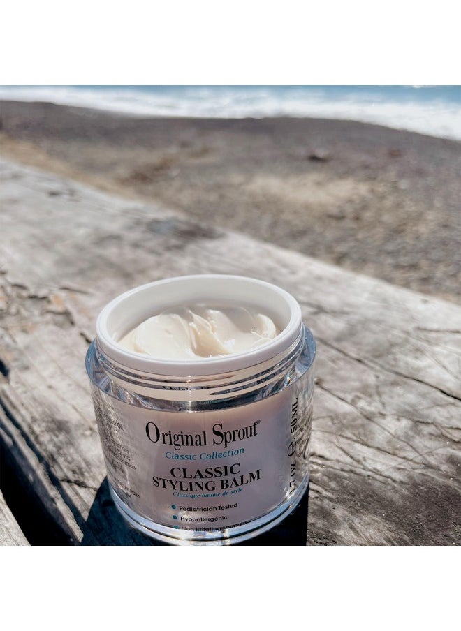 Original Sprout Classic Styling Balm, Firm Long-lasting Hold for All Hair Types, 1.7 oz. Jar