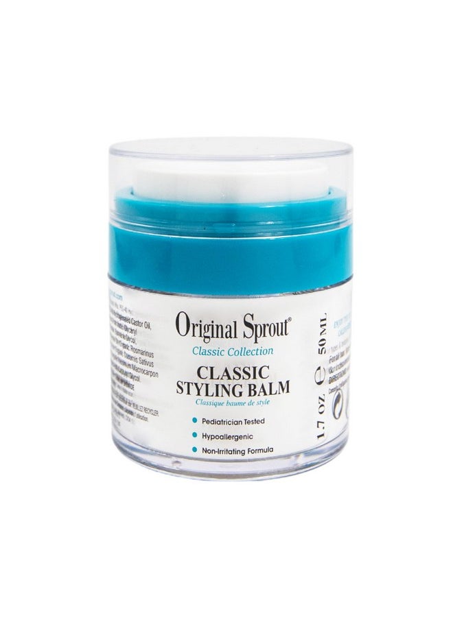 Original Sprout Classic Styling Balm, Firm Long-lasting Hold for All Hair Types, 1.7 oz. Jar