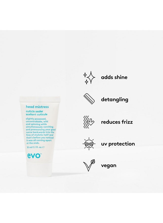 EVO Head Mistress Cuticle Sealer - Multi-Purpose Hair Cream - Softens & Repairs Hair - Travel Size, 30ml / 1.01fl.oz