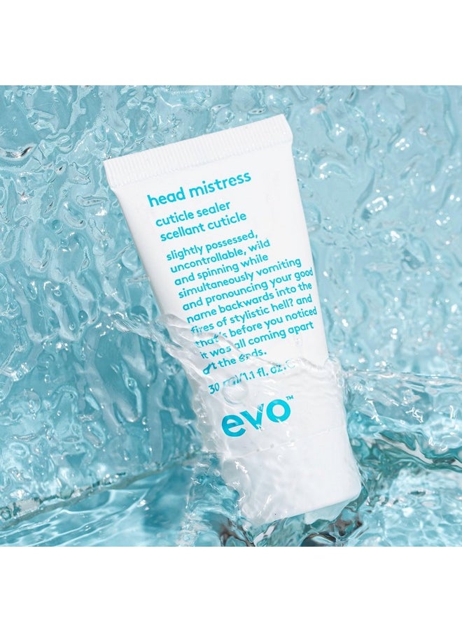EVO Head Mistress Cuticle Sealer - Multi-Purpose Hair Cream - Softens & Repairs Hair - Travel Size, 30ml / 1.01fl.oz