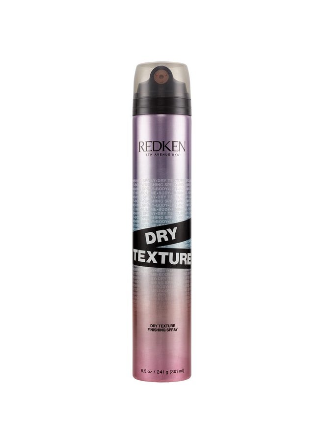 Redken Dry Texture Hairspray For All Hair Types - Lightweight Volumizing Spray, Airy and Beachy Texture, Medium Hold