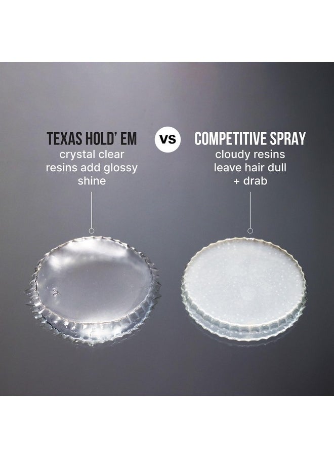 COLOR WOW Texas Hold 'Em Big Hold Hairspray - Hair Spray Extra Hold for all-day styles | UV + Heat Protectant | Less wet, fast-drying