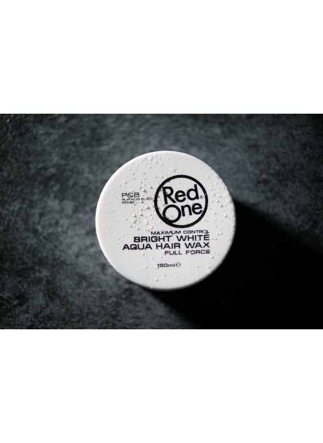 Redone Hair Styling Wax White 150 ml | Gel Wax | Peach Scent | Extra Hold | Men & Women Hair Wax | Long Lasting | Shiny Look | Maximum Control
