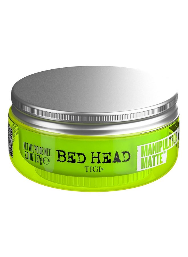 TIGI Bed Head Manipulator Matte Hair Wax Paste with Strong Hold 2.01 oz