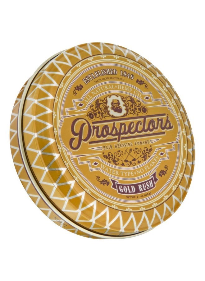 Prospectors Gold Rush Hair Pomade 4 oz. Tin Can