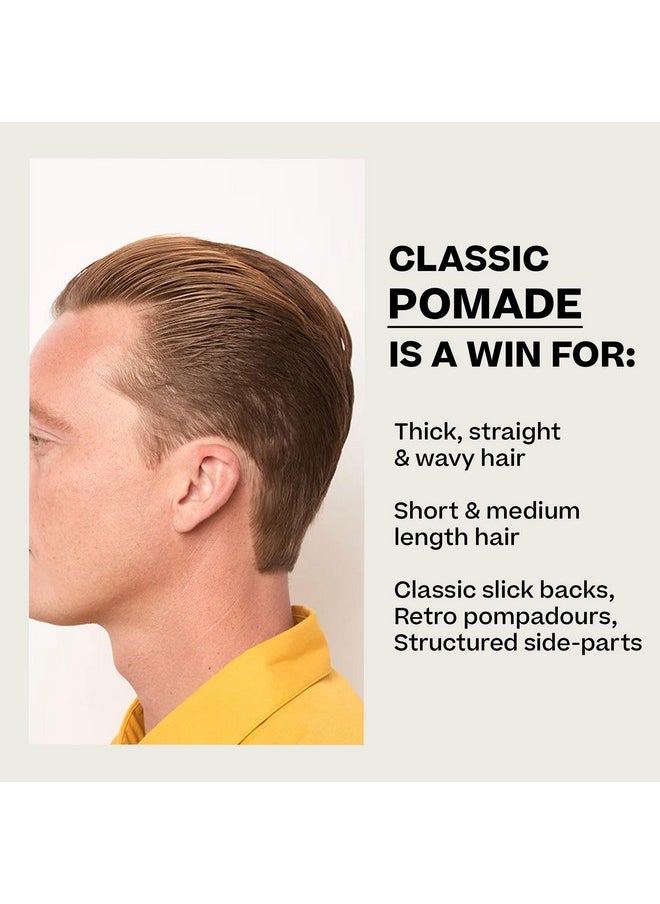 BYRD Hairdo Products Classic Pomade 2-Pack - Strong Hold, High Shine Finish, Add Flexible Texture to All Hair Types, 3.35 Oz Each (Two Pack)