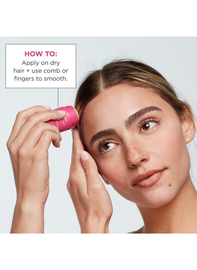 Briogeo Style + Treat Yuzu + Plum Oil Sleek Stick, Vegan Wax Hair Stick, Non-Greasy, Travel-Friendly, Tames Flyaways, Styling Stick for All Hair Types, Vegan, Cruelty-Free, 0.5 oz