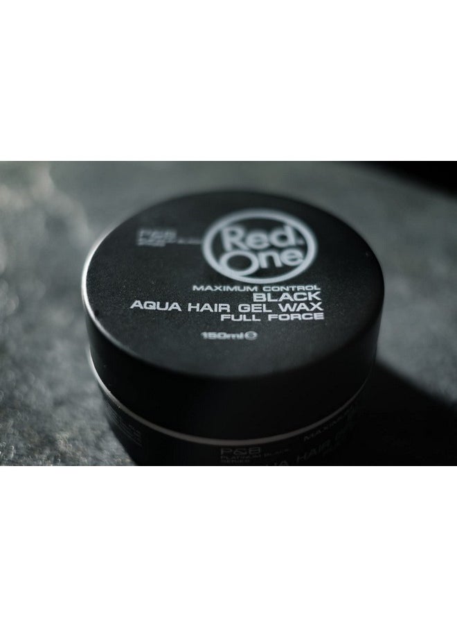 Redone Hair Styling Wax Black 150 ml | Gel Wax | Lime Scent | Extra Hold | Men & Women Hair Wax | Long Lasting | Shiny Look | Maximum Control