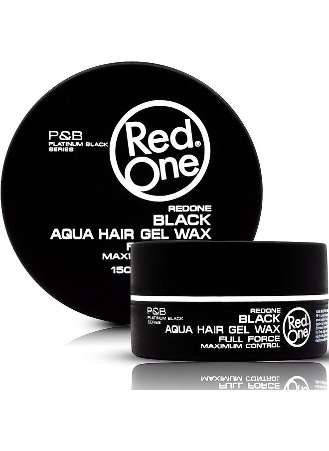 Redone Hair Styling Wax Black 150 ml | Gel Wax | Lime Scent | Extra Hold | Men & Women Hair Wax | Long Lasting | Shiny Look | Maximum Control