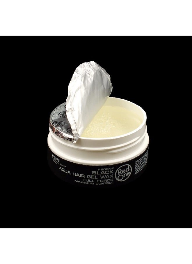 Redone Hair Styling Wax Black 150 ml | Gel Wax | Lime Scent | Extra Hold | Men & Women Hair Wax | Long Lasting | Shiny Look | Maximum Control