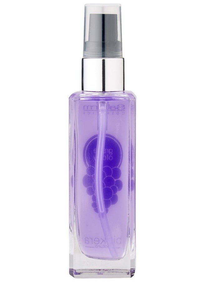 SALERM - Grape Seed Oil - Salerm Grapeology Biokera Natura - 60 ml - Split Ends Repair - Hydrating Serum for Dry and Damaged Hair - Antioxidant - for White or Bleached Hair