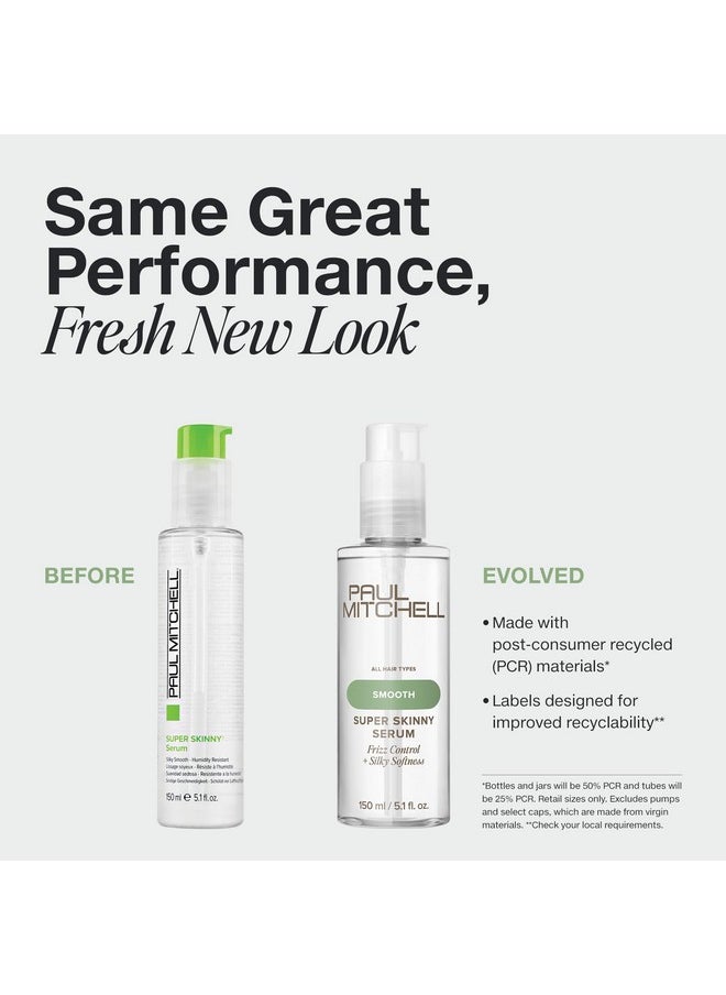 Paul Mitchell Super Skinny Serum Blowout Primer, Speeds Up Drying Time, Humidity Resistant, For All Hair Types, 0.85 fl oz
