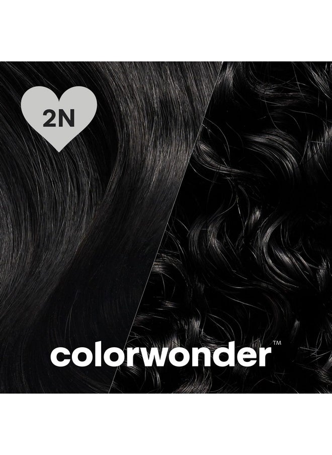 Madison Reed colorwonder Demi-Permanent Hair Color, Effortless At-Home Hair Dye, Ammonia-Free, Cruelty-Free, Jetset Black (2N True Black), Pack of 1