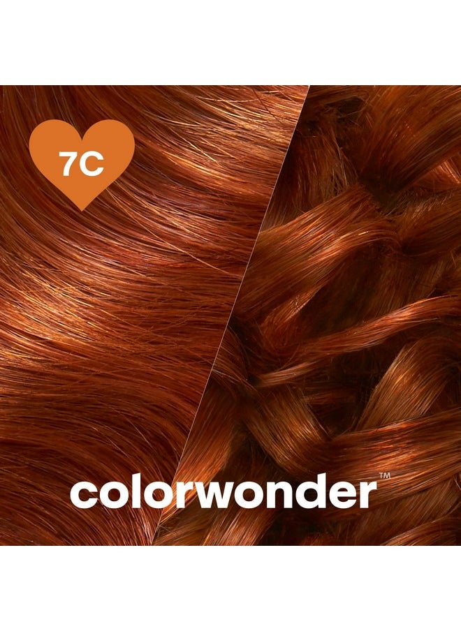 Madison Reed colorwonder Demi-Permanent Hair Color, Effortless At-Home Hair Dye, Ammonia-Free, Cruelty-Free, That's So Fire (7C Light Copper), Pack of 1