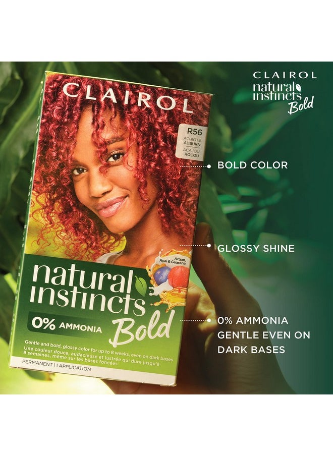 Clairol Natural Instincts Bold Permanent Hair Dye, BL28 Blue Black Colibri Hair Color, Pack of 1