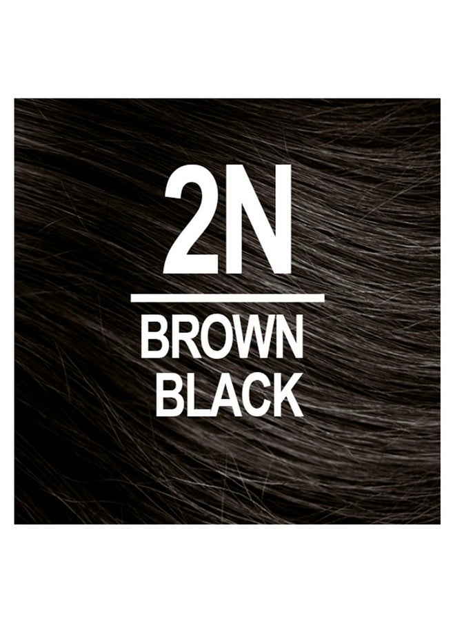 Naturtint 2N Brown Black Permanent Hair Color (Pack of 1), Ammonia Free, Vegan, Cruelty Free, up to 100% Gray Coverage, Long Lasting Results (Packaging may vary)