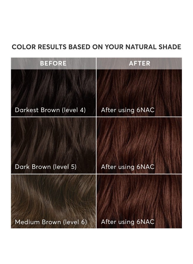 Madison Reed Radiant Hair Color Kit, Medium Chocolate Brown for 100% Gray Coverage, Ammonia-Free, 6NAC Verona Brown, Permanent Hair Dye, Pack of 2