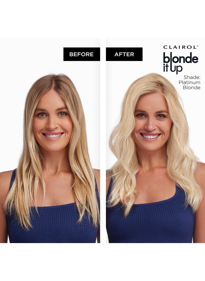 Clairol Blonde It Up Permanent Hair Dye, Platinum Blonde Hair Color, Pack of 1