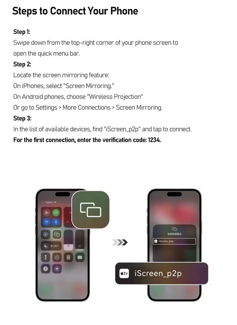 2025 Magnetic Wireless Phone Selfie Monitor – 4