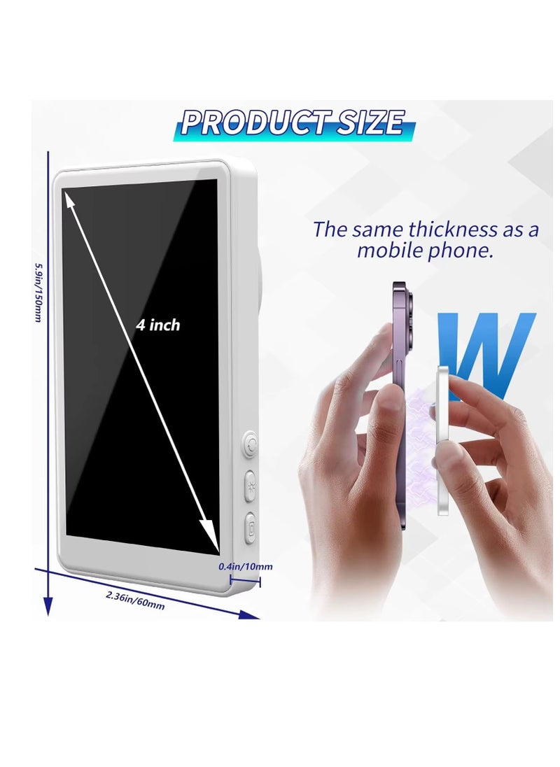 2025 Magnetic Wireless Phone Selfie Monitor – 4