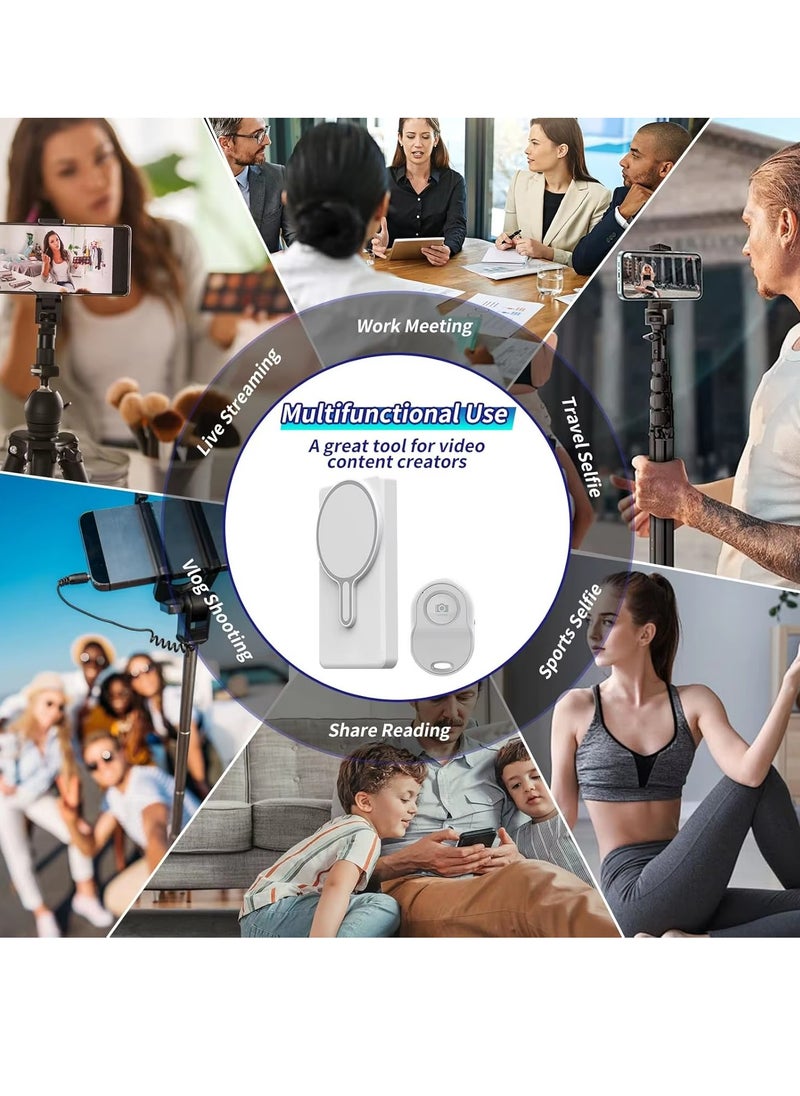 2025 Magnetic Wireless Phone Selfie Monitor – 4