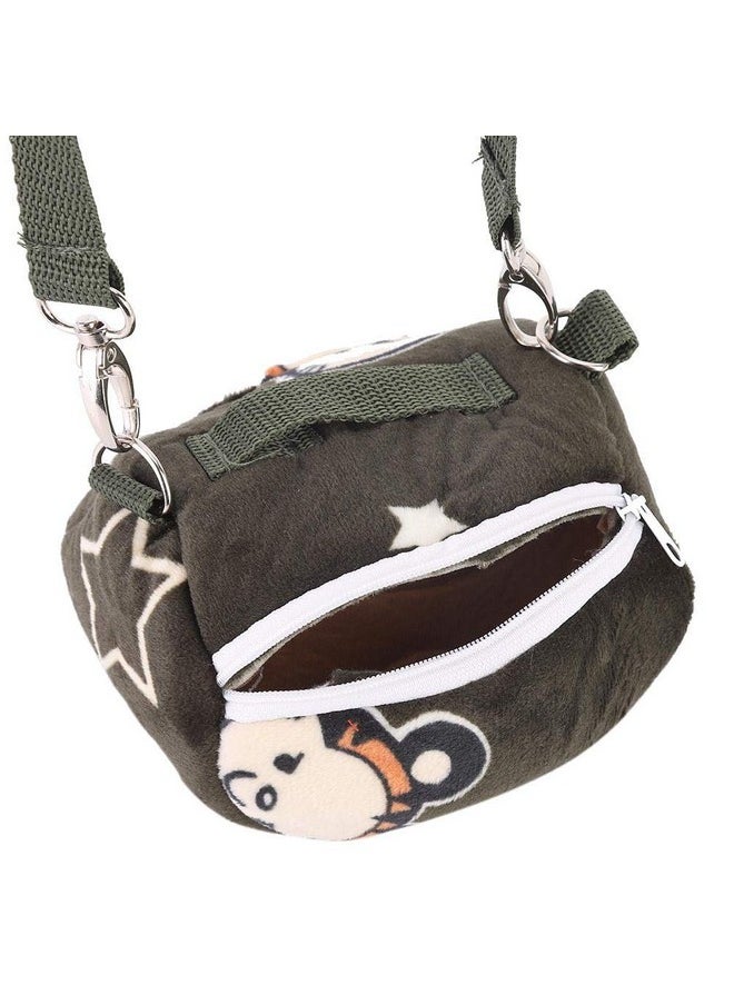 Portable Breathable Small Animals Hamster Guinea Pig Carrier Bag for Small Pets (M)
