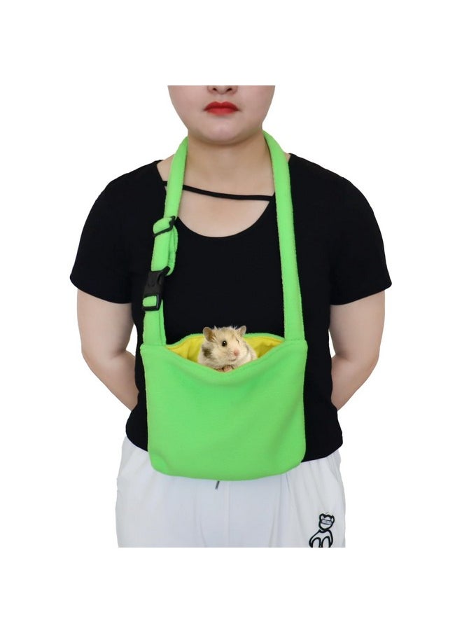 Rat Bonding Pouch Carrier Bag Sling with Adjustable Strap for Gliders Ferret Rat Hedgehog Hamster Small Pets