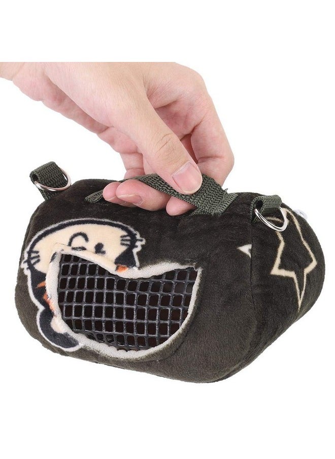 Hamster Carrier Bag, Portable Breathable Travel Carrier Outdoor Hangbag Small Pets Carrier Bag Outgoing Carrier for Squirrel Guinea Pig Chinchilla