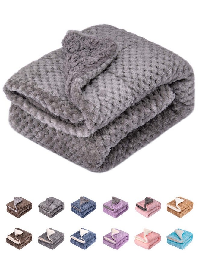 Fuzzy Dog Blanket or Cat Blanket or Pet Blanket, Warm and Soft, Plush Fleece Receiving Blankets for Dog Bed and Cat Bed, Couch, Sofa, Travel and Outdoor, Camping (Blanket (24