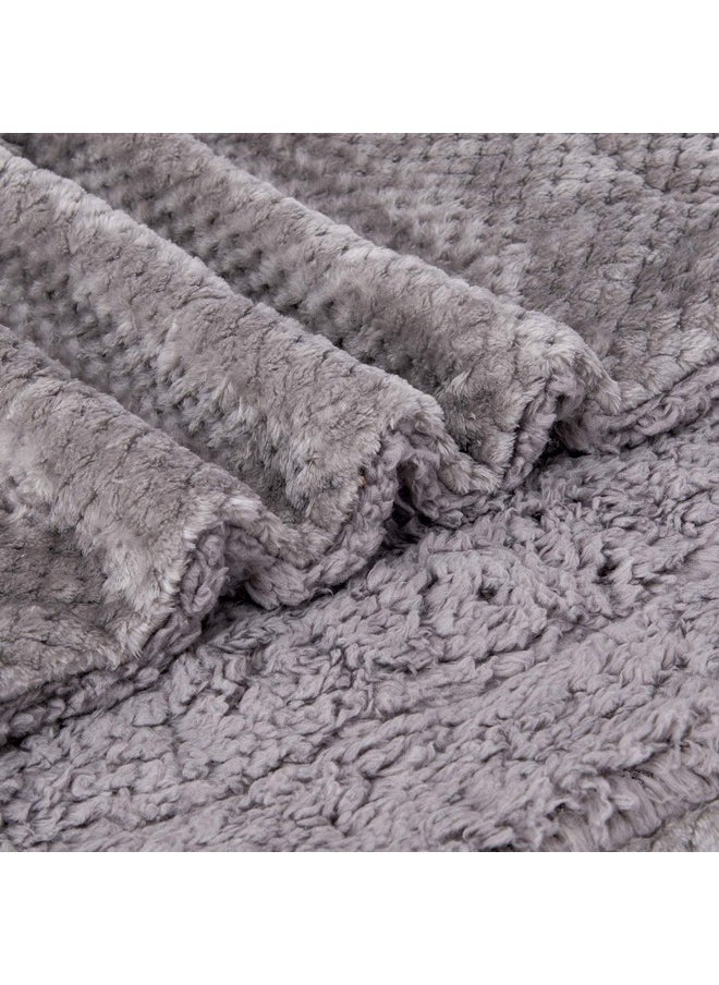 Fuzzy Dog Blanket or Cat Blanket or Pet Blanket, Warm and Soft, Plush Fleece Receiving Blankets for Dog Bed and Cat Bed, Couch, Sofa, Travel and Outdoor, Camping (Blanket (24