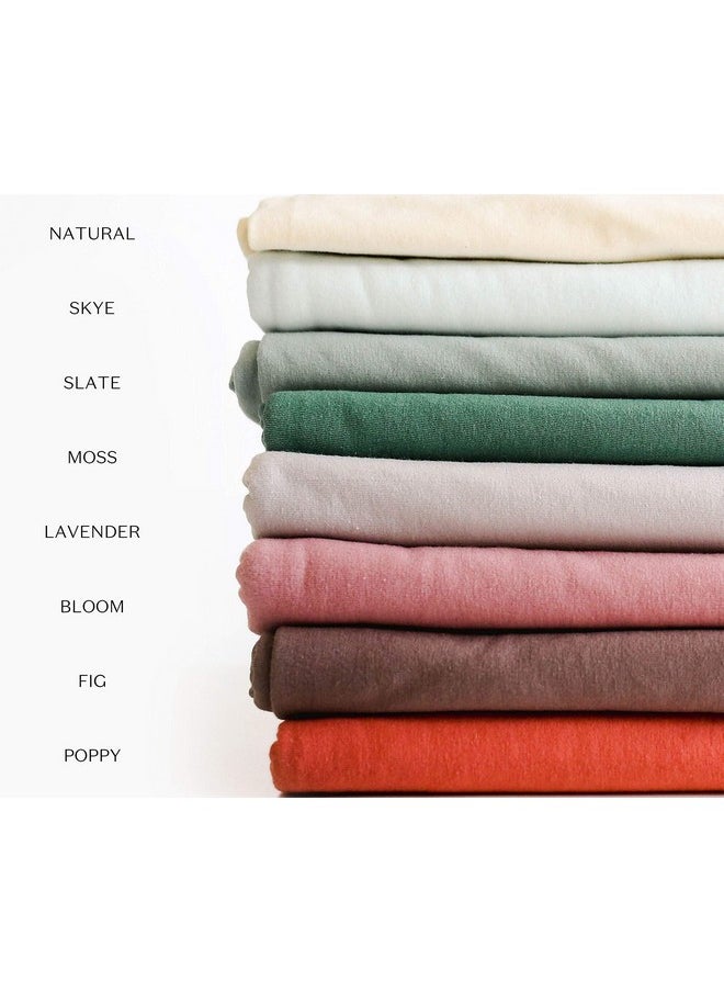 snuggle me Swaddle | Organic Cotton Swaddle Blanket, Soft Stretch, 47 x 47 inches (Moss)