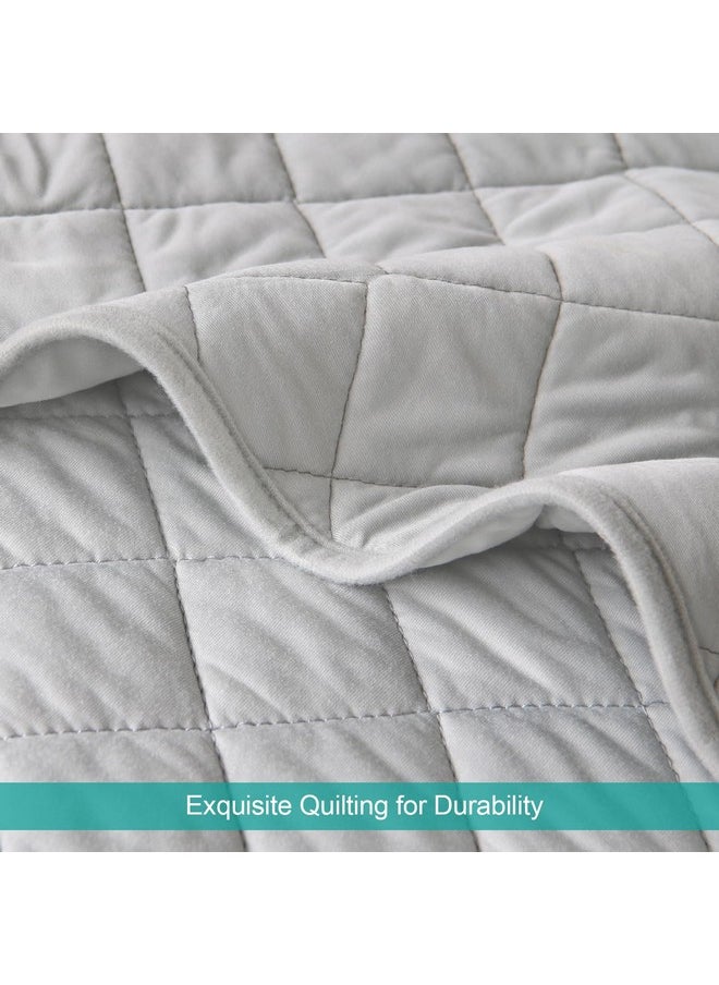 Toddler Blanket for Daycare, Baby Crib Nap Blankets Comforter, Quilted Kids Cot Bed Blanket 30