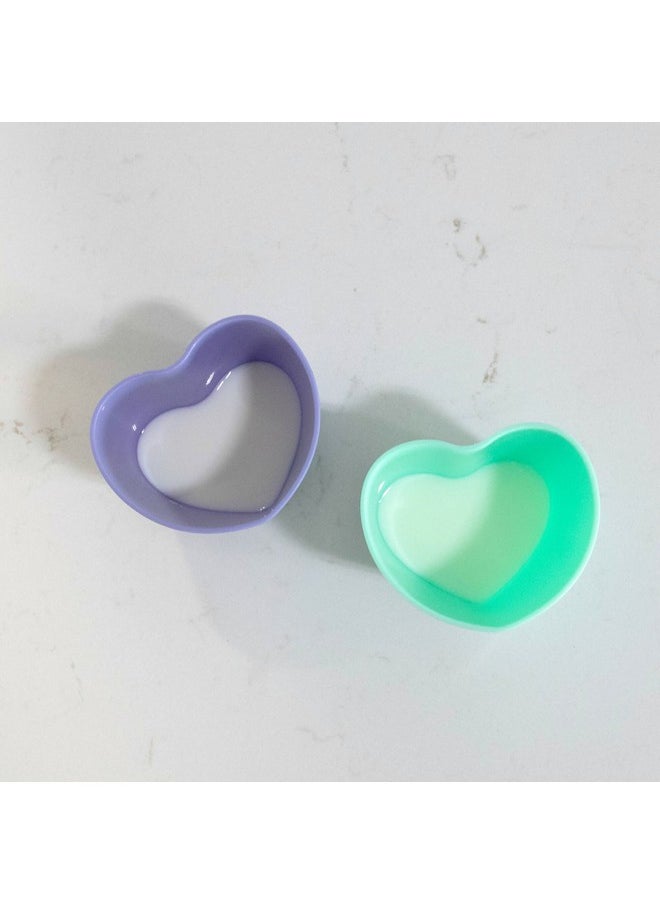 The First Years Heart Shaped Toddler Cups - Training Toddler Cups for Snacks and Drinks - Toddler Easter Basket Stuffers - Heart Shaped Baby Training Cup - 6 Oz - 5 Count