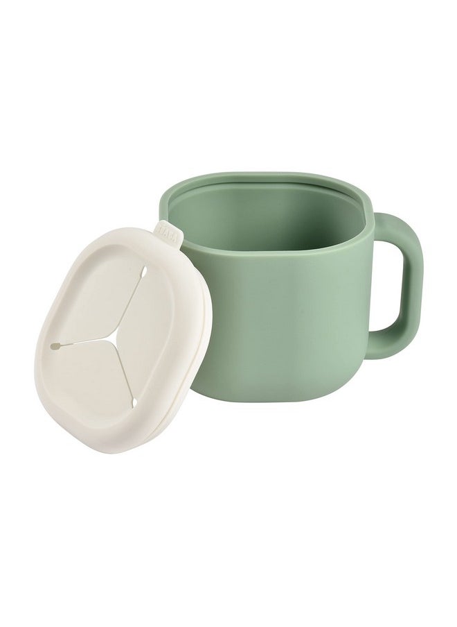 Pick 'n' Snack Silicone Snack Cup - Sage Green