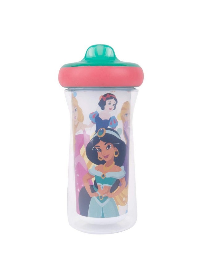 The First Years Disney Princess Kids Insulated Sippy Cups - Dishwasher Safe Spill Proof Toddler Cups - Ages 12 Months and Up - 9 Ounces - 2 Count