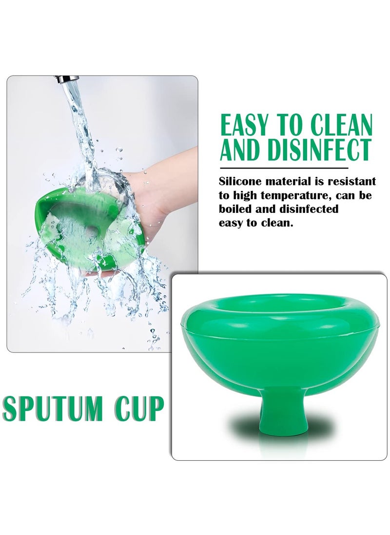 Silicone Chest Percussion Cup   Chest Physical Therapy AidsCPT, Helps to Break up Mucus by Percussion and Postural Drainage, Professional Palm Sputum Remover
