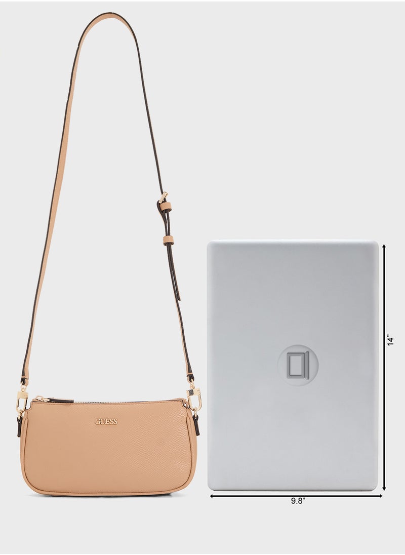 Noelle Dbl Pouch Crossbody