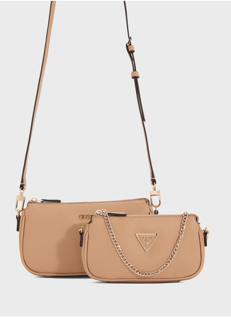 Noelle Dbl Pouch Crossbody