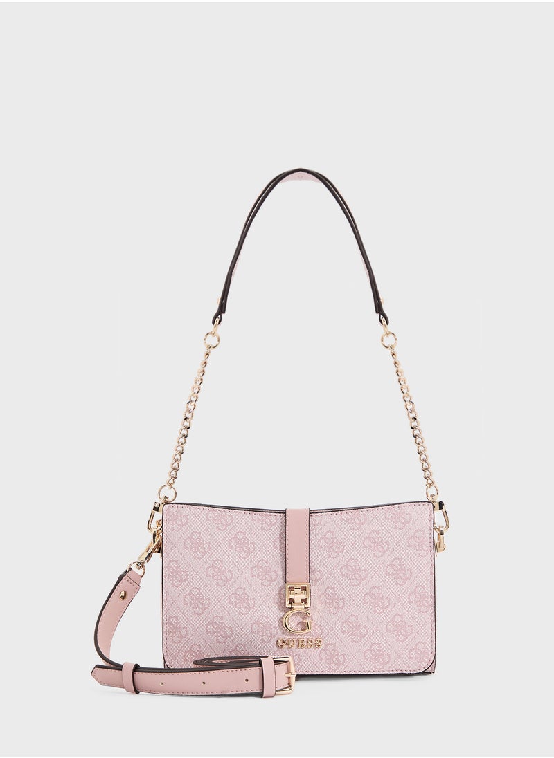 Zamira Top Zip Shoulder Bag