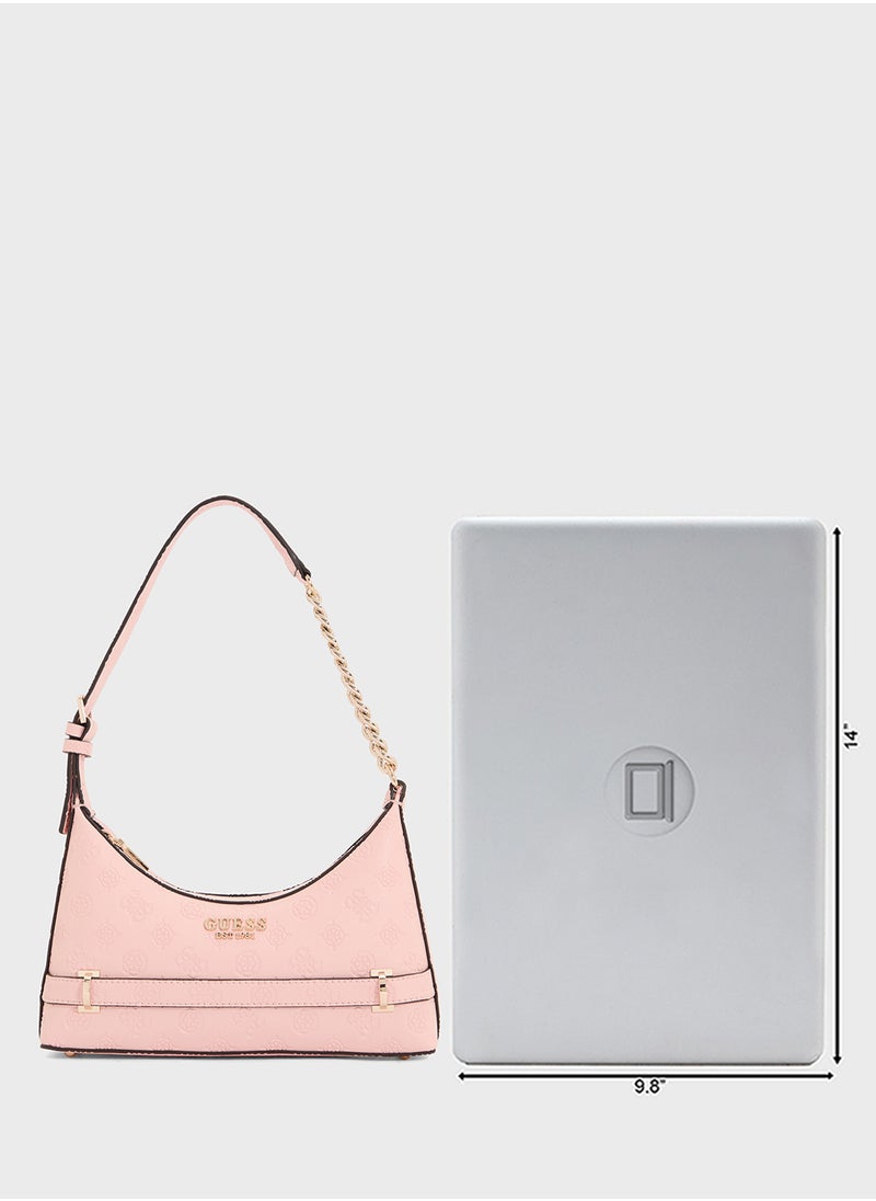 Zarela Top Zip Shoulder Bag