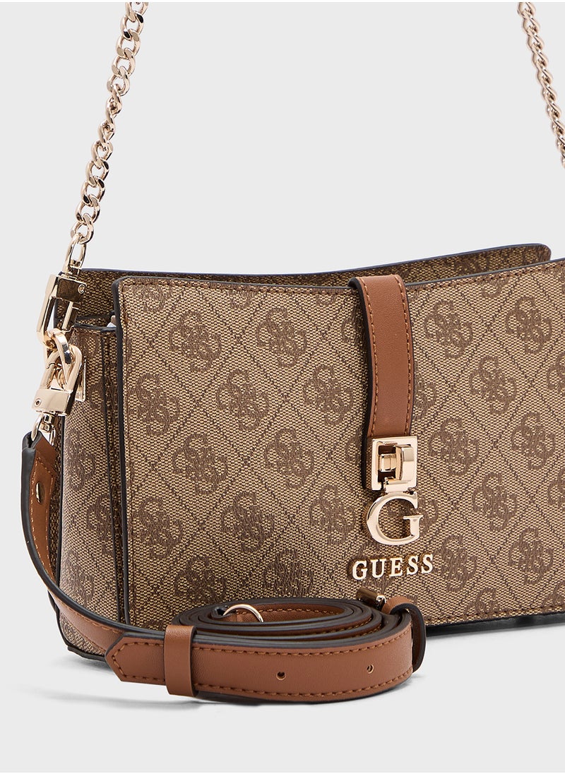 Zamira Top Zip Shoulder Bag
