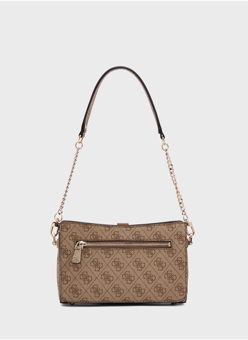 Zamira Top Zip Shoulder Bag